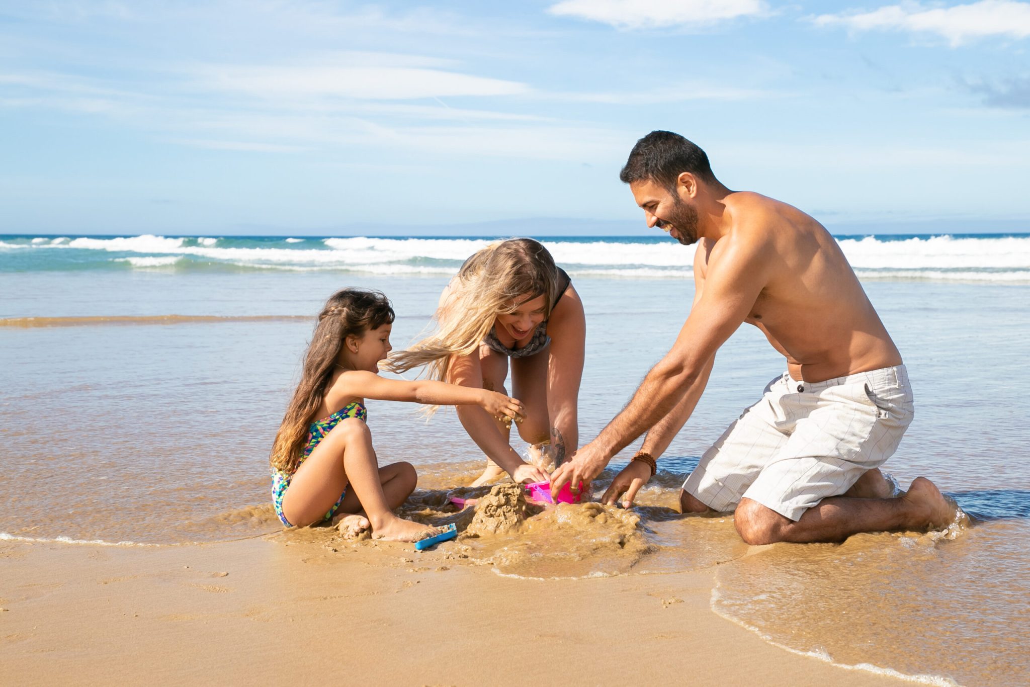 Family activity at Phuket