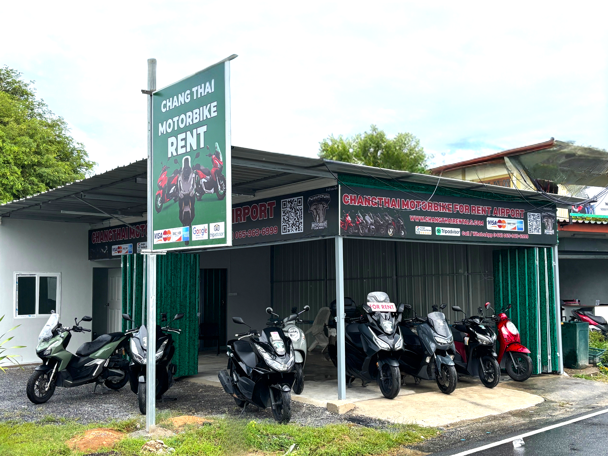 Changthai Motorbike Rental Phuket Airport storefront