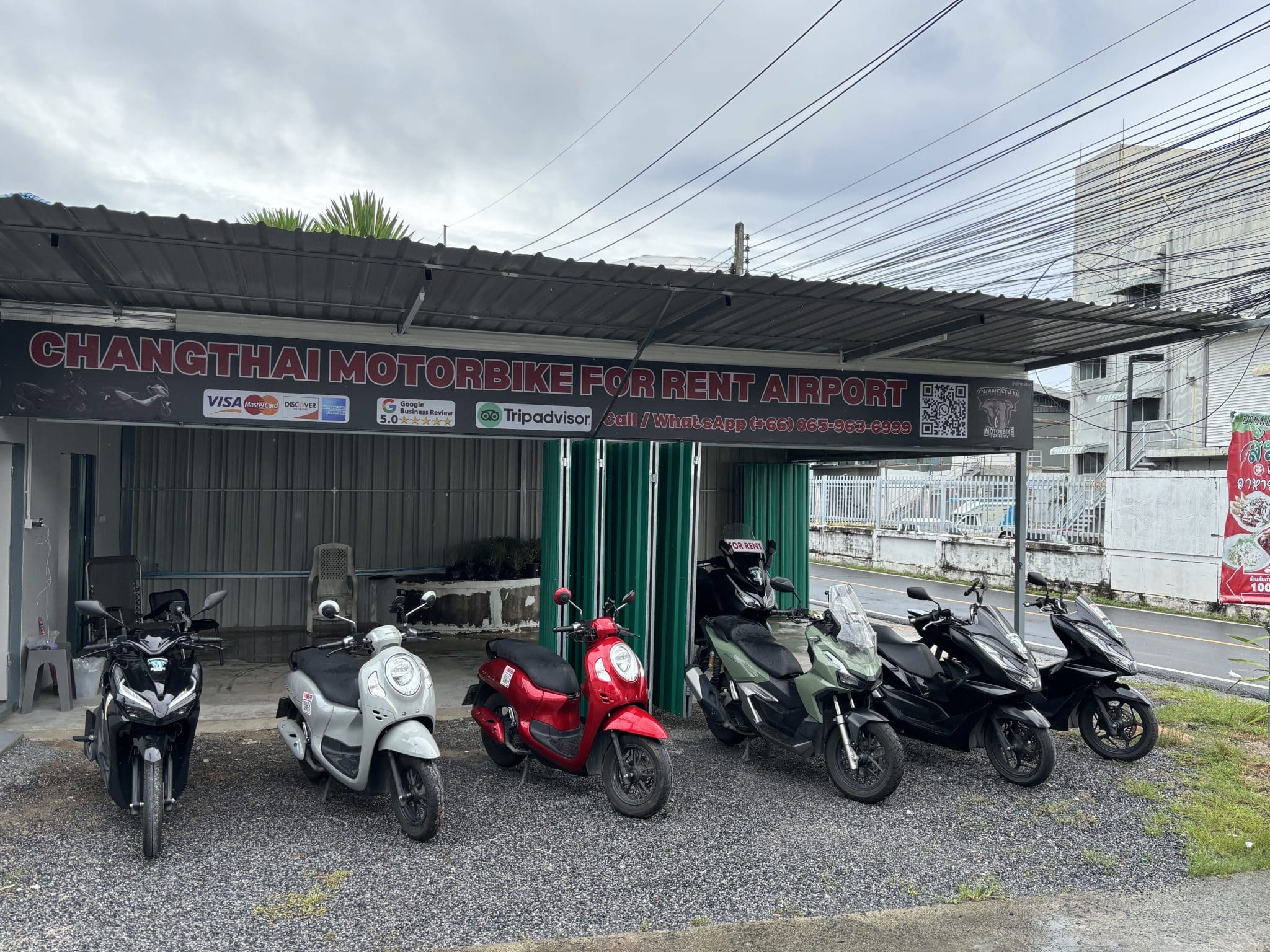 Changthai Motorbike Rental Phuket Airport storefront