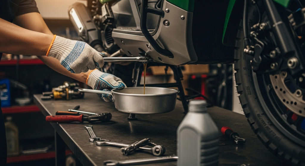 How to Change Oil on Your Honda ADV 160: The Complete Guide That Actually Works 1 d 4158 oilchange