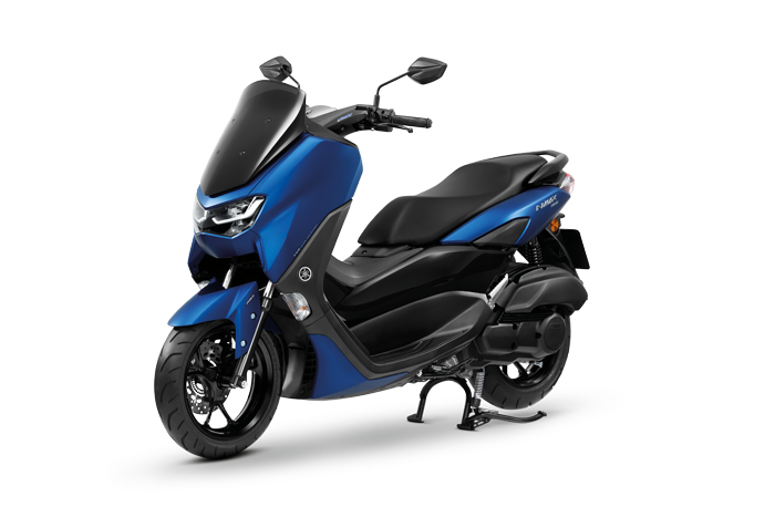 Yamaha NMAX 155 official product motorbike rental phuket, matte blue, as rented at Chang Thai Phuket