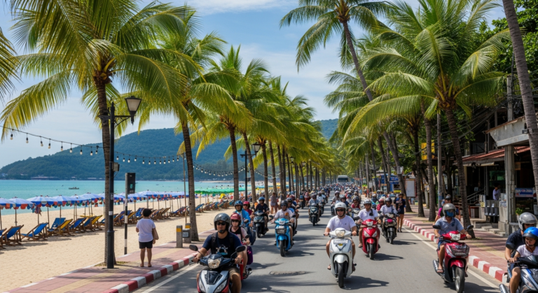 Phuket High Season and Songkran Scooter Guide 2026