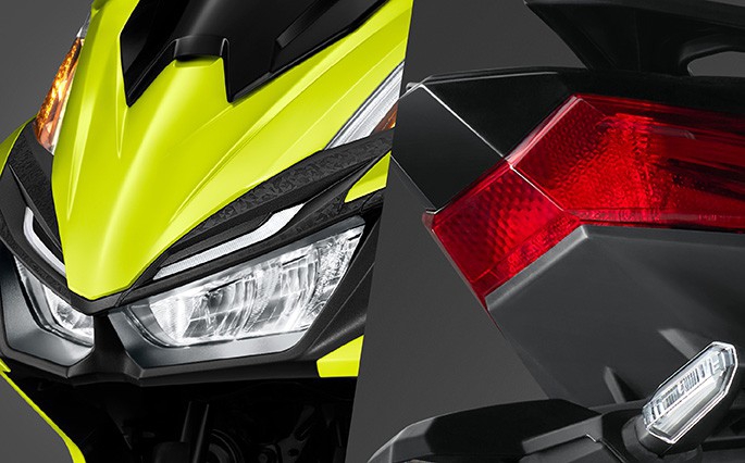 Honda Click 160 (2026) Price in Thailand: Full Buyer's Guide for Expats & Travelers 5 Dual LED headlight of the All New Honda Click 160 2026