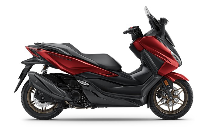 Honda Forza 350 (2026) Price in Thailand: Full Buyer's Guide for Expats & Travelers 1 Honda Forza 350 2026 in redblack, price 185,340 baht in Thailand, official Thai Honda motorbike rental phuket