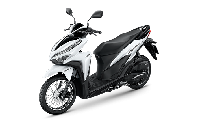 Honda Click 125 Price in Thailand: Buyer's Guide + What the AllNew Model Means 4 Honda Click 125 in whiteblack, full side view