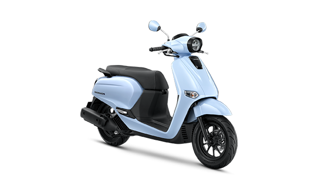 Honda Giorno+ (2026) Price in Thailand: Retro Scooter Buyer's Guide for Expats 4 Honda Giorno+ 2026 in blueblack twotone, full side view