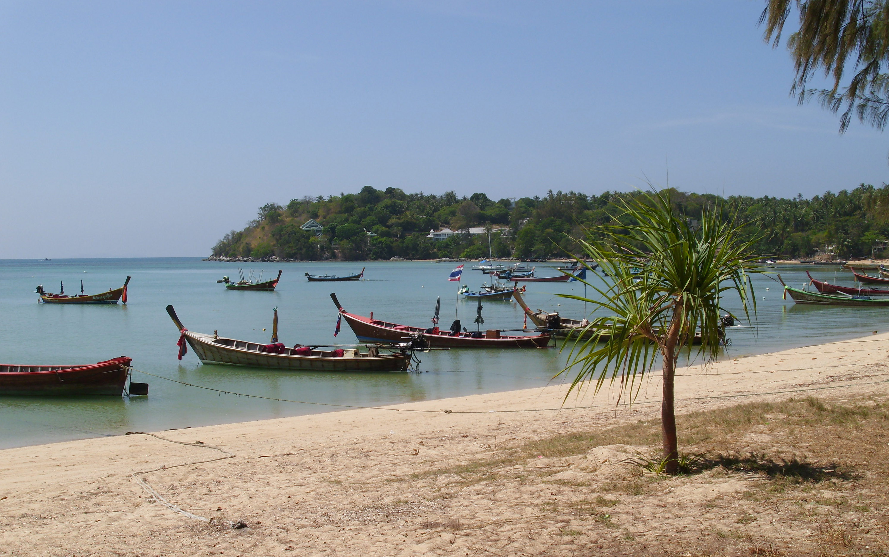 Things to Do in Rawai, Phuket: A Scooter Guide 2 Longtail boats moored at Rawai Beach, Phuket