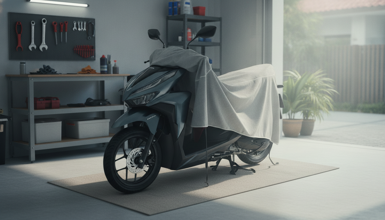 Storing a Honda Click 125 2026 for Months: How to Park LongTerm Without Damage